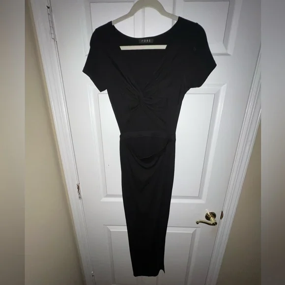fore midi dress Fore Collection Gianna Cutout Midi Dress